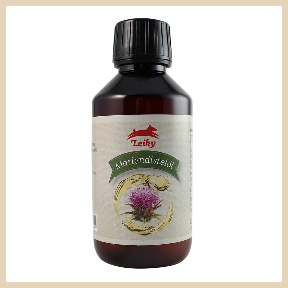 Mariendistelöl - Tierschmaus